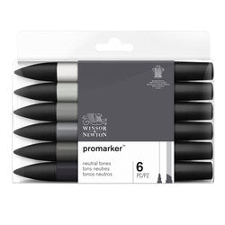 Promarker Neutral Tones 0290154 By Winsor & Newton