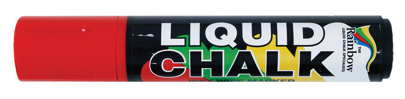 Liquid Chalk Wet Wipe 15 mm - Red
