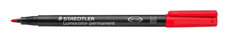 Staedtler Lumocolor Pen M Permanent Red 317-2