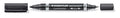 Staedtler Lumocolor Permanent Duo Bullet Tip Black 348-9
