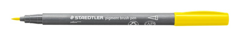 Staedtler Pigment Arts Brush Pen Yellow 371-1