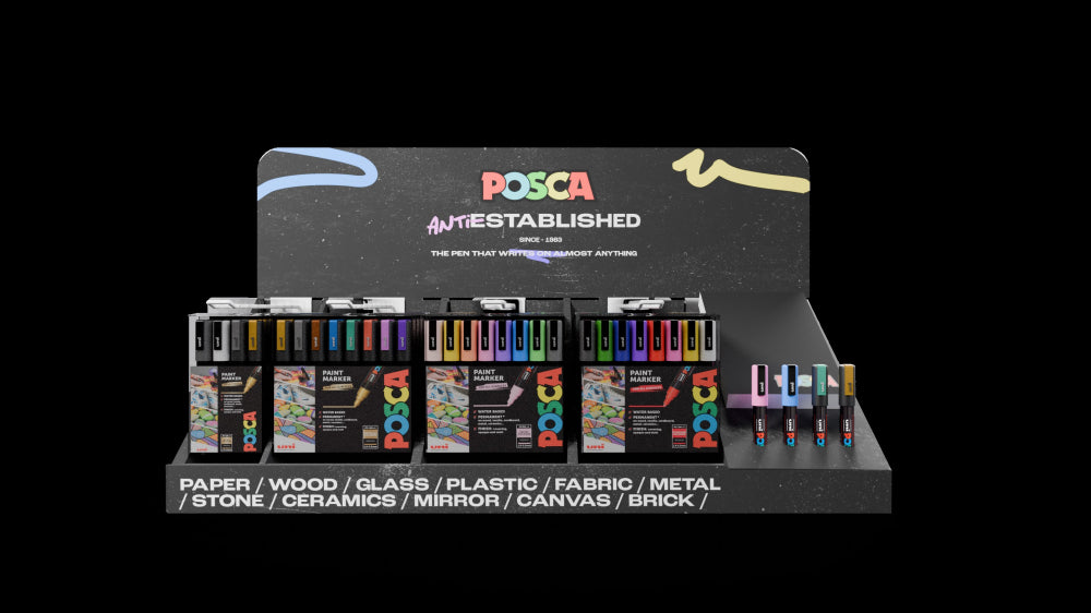 POSCA 40 Piece Display