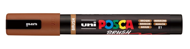 POSCA Brush Pc-5Br Brown 311837000
