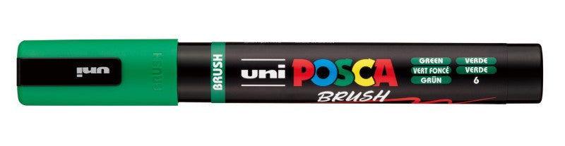 POSCA Brush Pc-5Br Green 311779000
