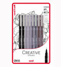 Uni Pin 8Pc Plastic Free Pack Creative Strokes 238212800