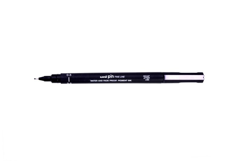 Uni Pin Fine Line Black 0.5 200(S) 4902778915387