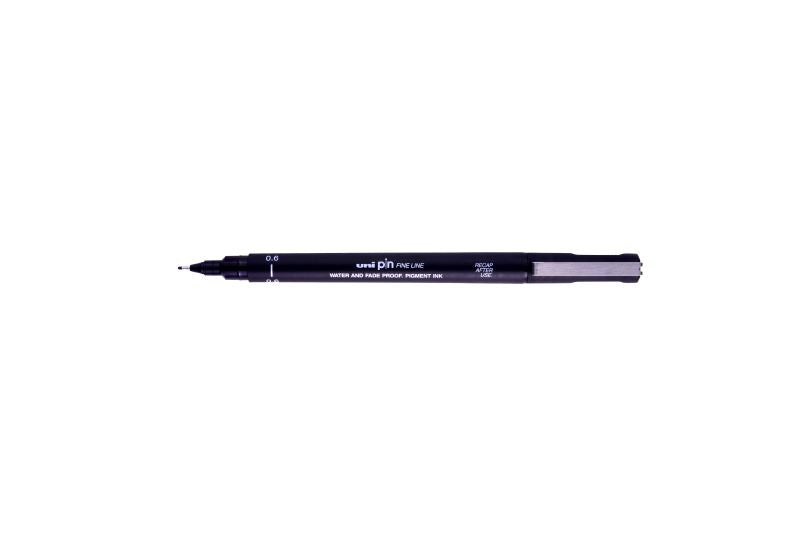 Uni Pin Fine Line Black 0.6 200(S) 4902778154625