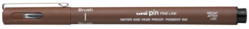 Uni Pin Sepia Brush Line Br 200(S)