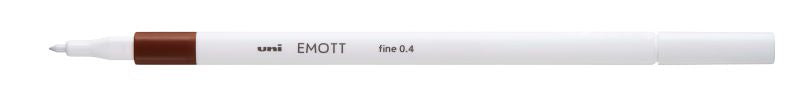 Uni Emott Brown Pen 0.4 Fine 241224000