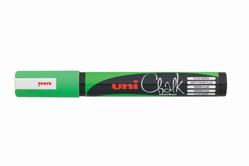 Pwe-5M Uni Chalk Fluo Green Med (B/W Box) 4902778140048