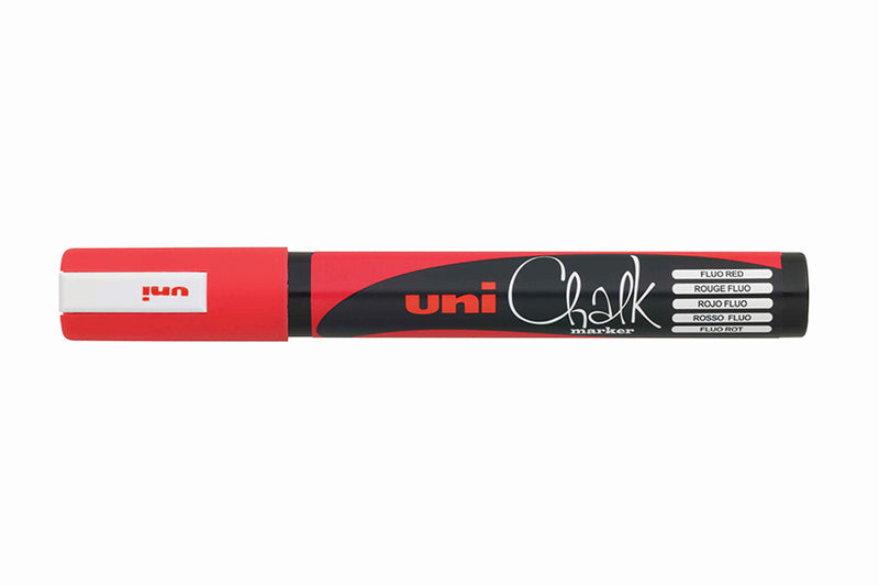 Pwe-5M Uni Chalk Red Med (B/W Box) 4902778140062
