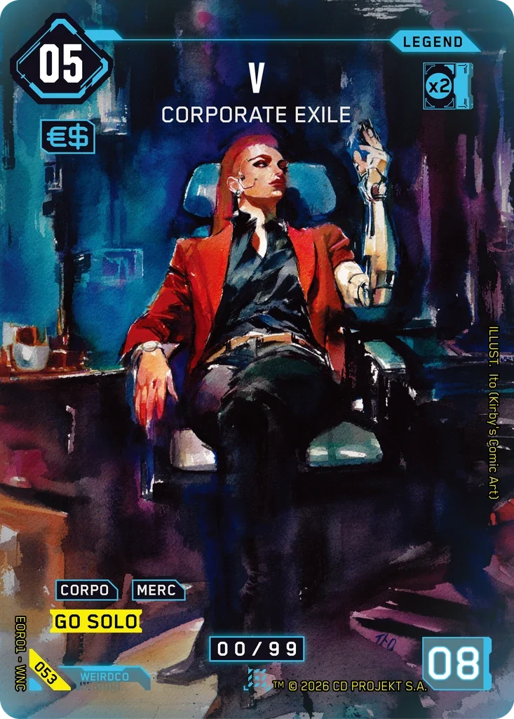 V: Corporate Exile — Edgerunner Open S 1 / 053 / Nova Rare
