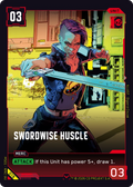 Swordwise Huscle — Welcome to Night City — Retail — card 019
