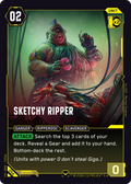 Sketchy Ripper — Welcome to Night City — Retail — card 054