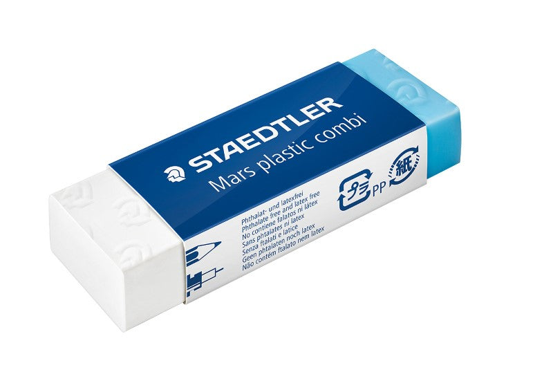 Staedtler Eraser Mars Plastic Combi Lead/Ink 526 508