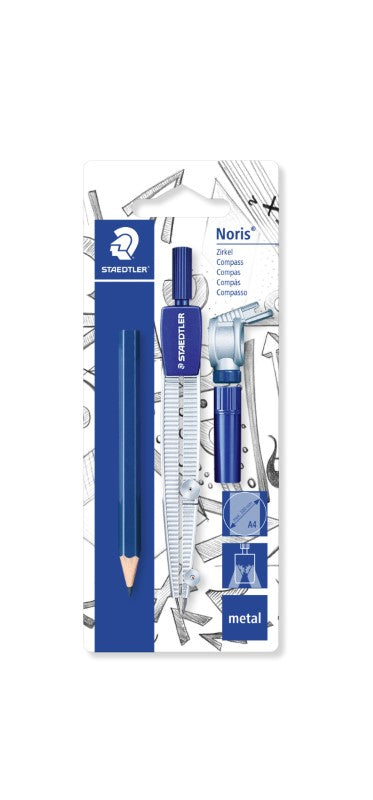 Staedtler 550 60 School Compass Blistercard 550 60 Bk