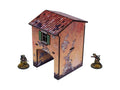 WW2 Italy Gate House (1) PREPAINTED [28mm/1:56]