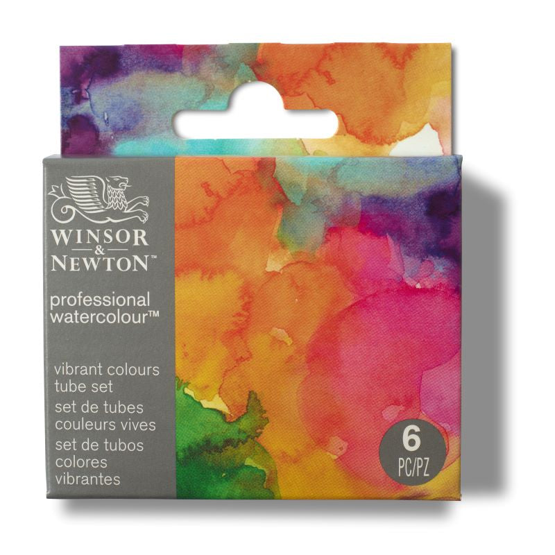 Winsor & Newton Awc 6X5 ml Vibrant Set 190840