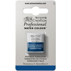 Winsor & Newton Artist Watercolour Half Pan Phthalo Turquoise 0101526