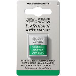 Winsor & Newton Artist Watercolour Half Pan Winsor Green (Y.S.) 0101721