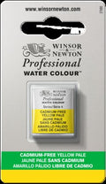 Winsor & Newton Artist Watercolour Half Pan Cad-Free Yellow Pale 0101907
