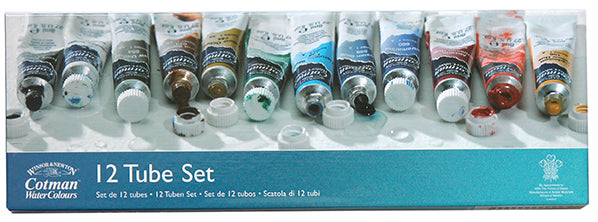 Winsor & Newton Cotman 12 Tube Set 0390636 12 X 8 ml 390636
