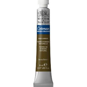 Winsor & Newton Cotman Raw Umber Watercolour 8 ml 8840110