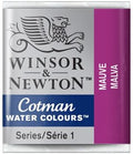 Winsor & Newton Cotman Watercolour 1/2 Pan Mauve 0301398