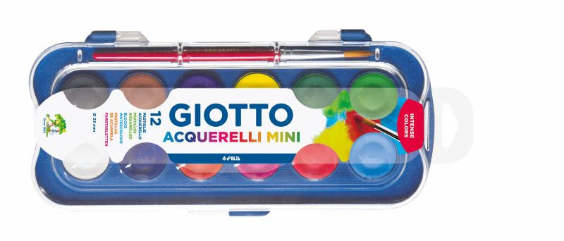 GIOTTO Watercolours Mini Box 12
