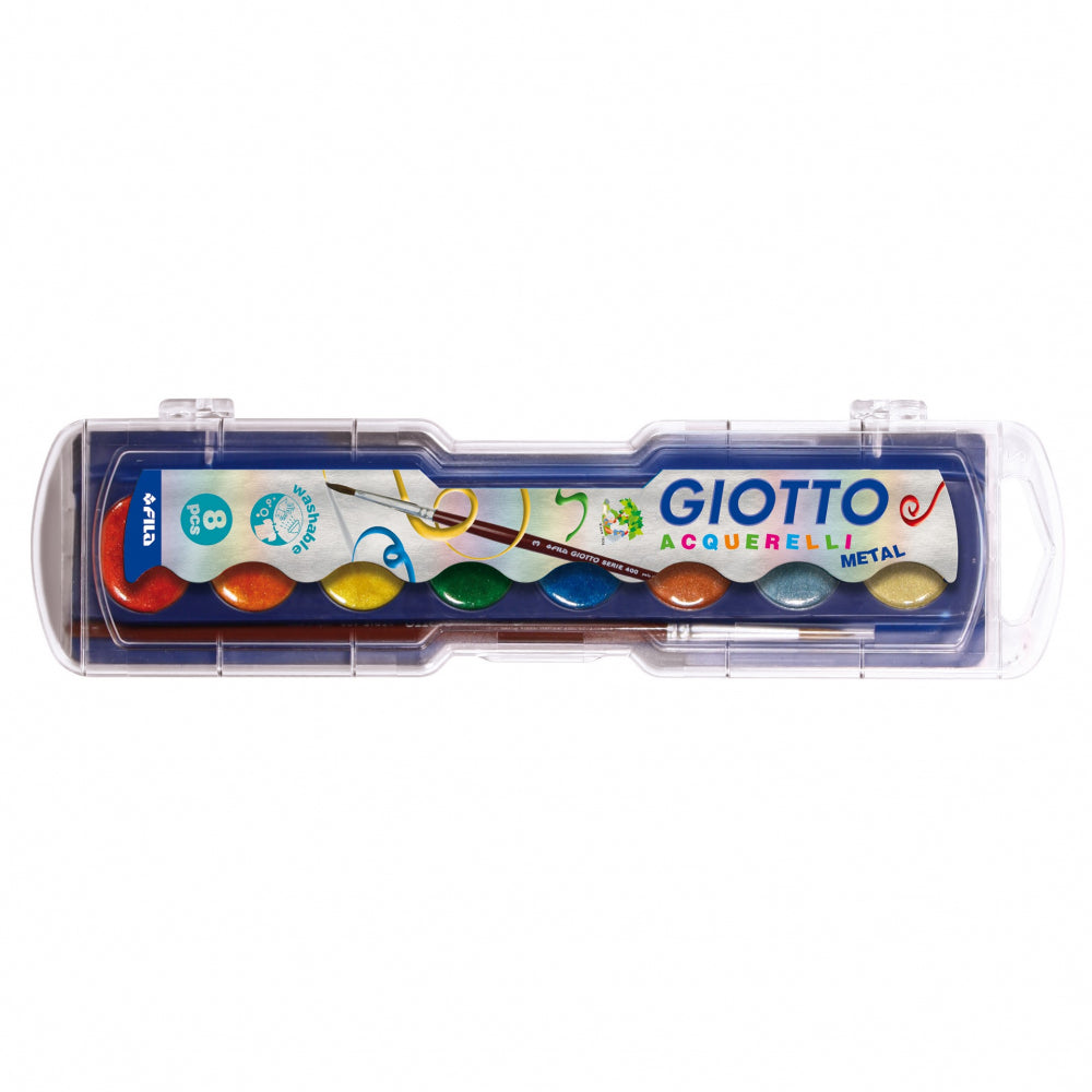 GIOTTO Watercolour Metallic 8Pcs Set