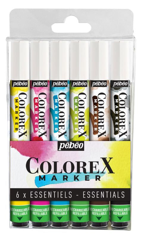 Pébéo Colorex Marker Essentials Set 6 417410