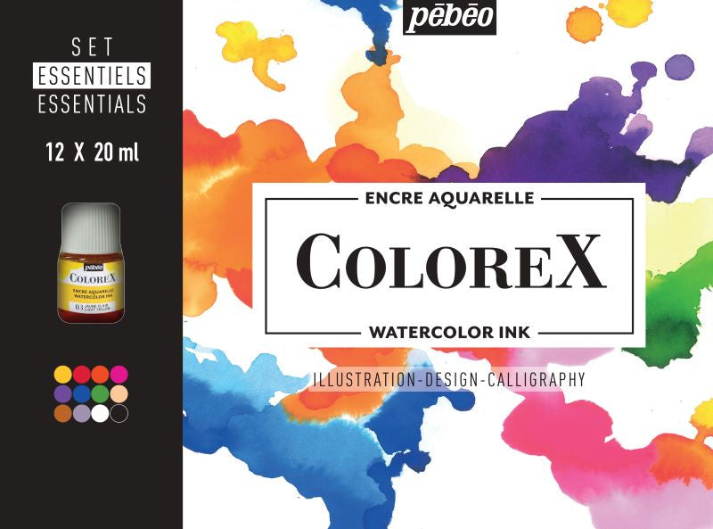 Pébéo Colorex Essentials Set 12X20 ml 417403