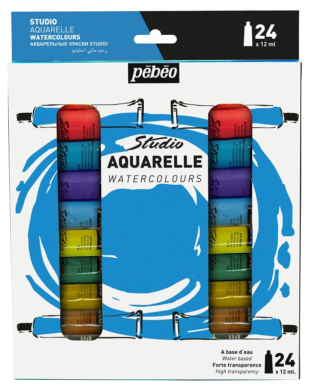 Pébéo Watercolour Set - 24X12 ml 668920
